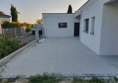 Rénovation d'entrée de maison à Labège